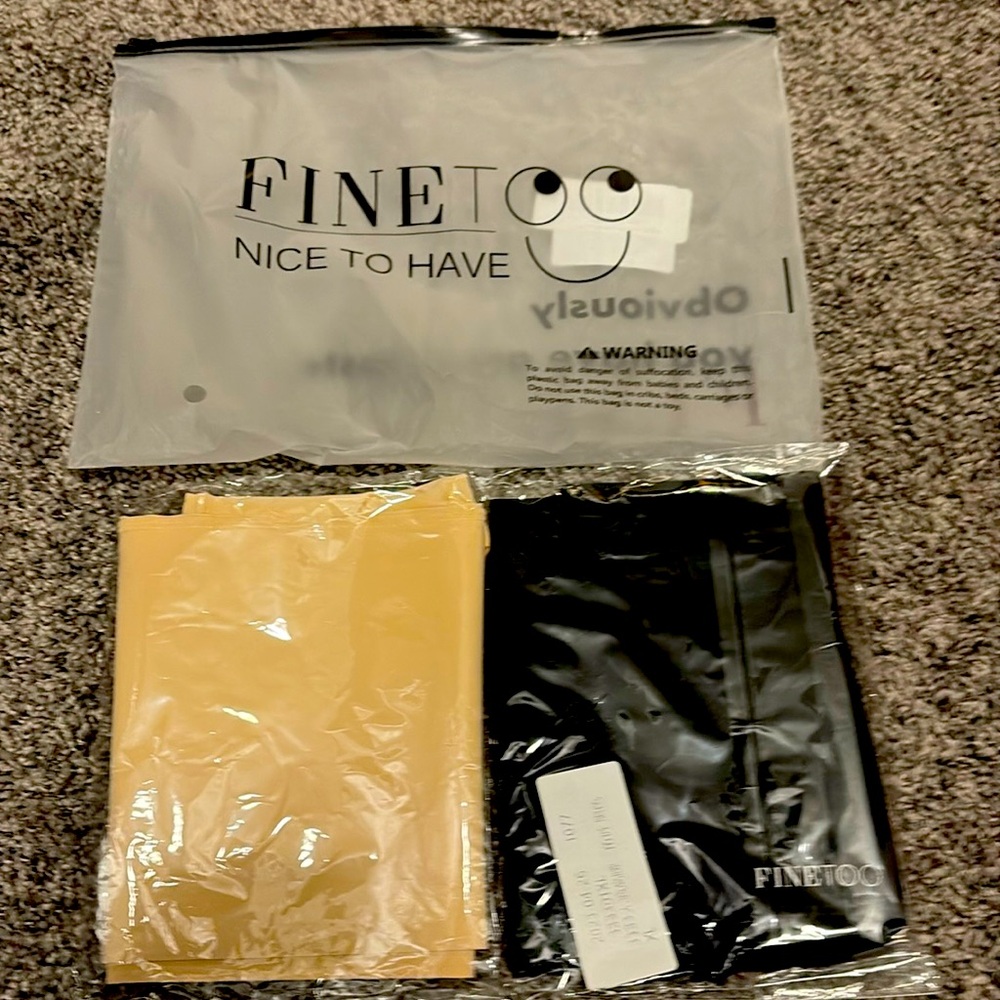 Extra large, beige and black shape wear spandex